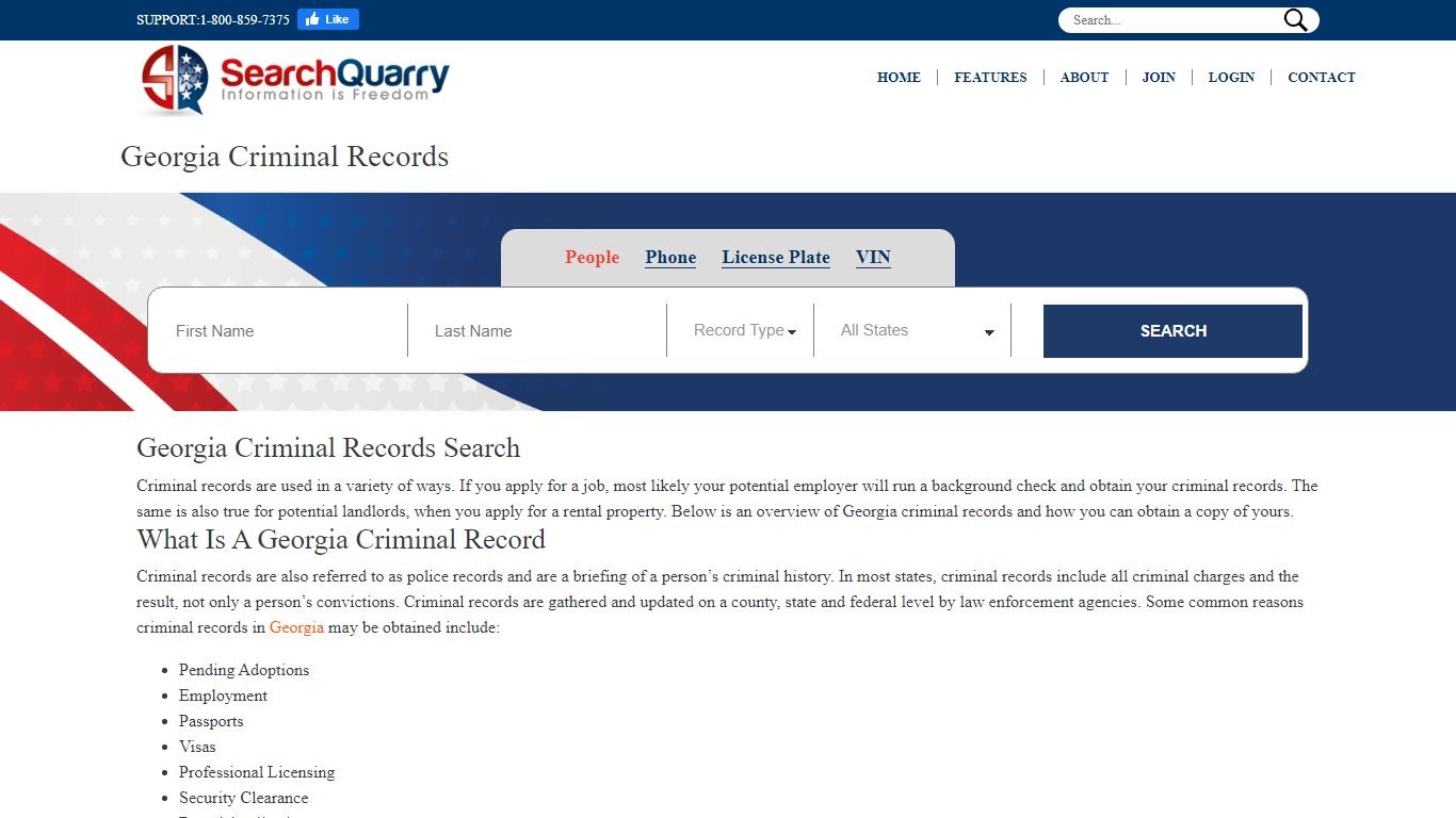 Free Georgia Criminal Records | Enter a Name & View Criminal Records